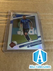 2021-22 Panini Donruss Soccer Lorenzo Pellegrini OPTIC SILVER PRIZM #80